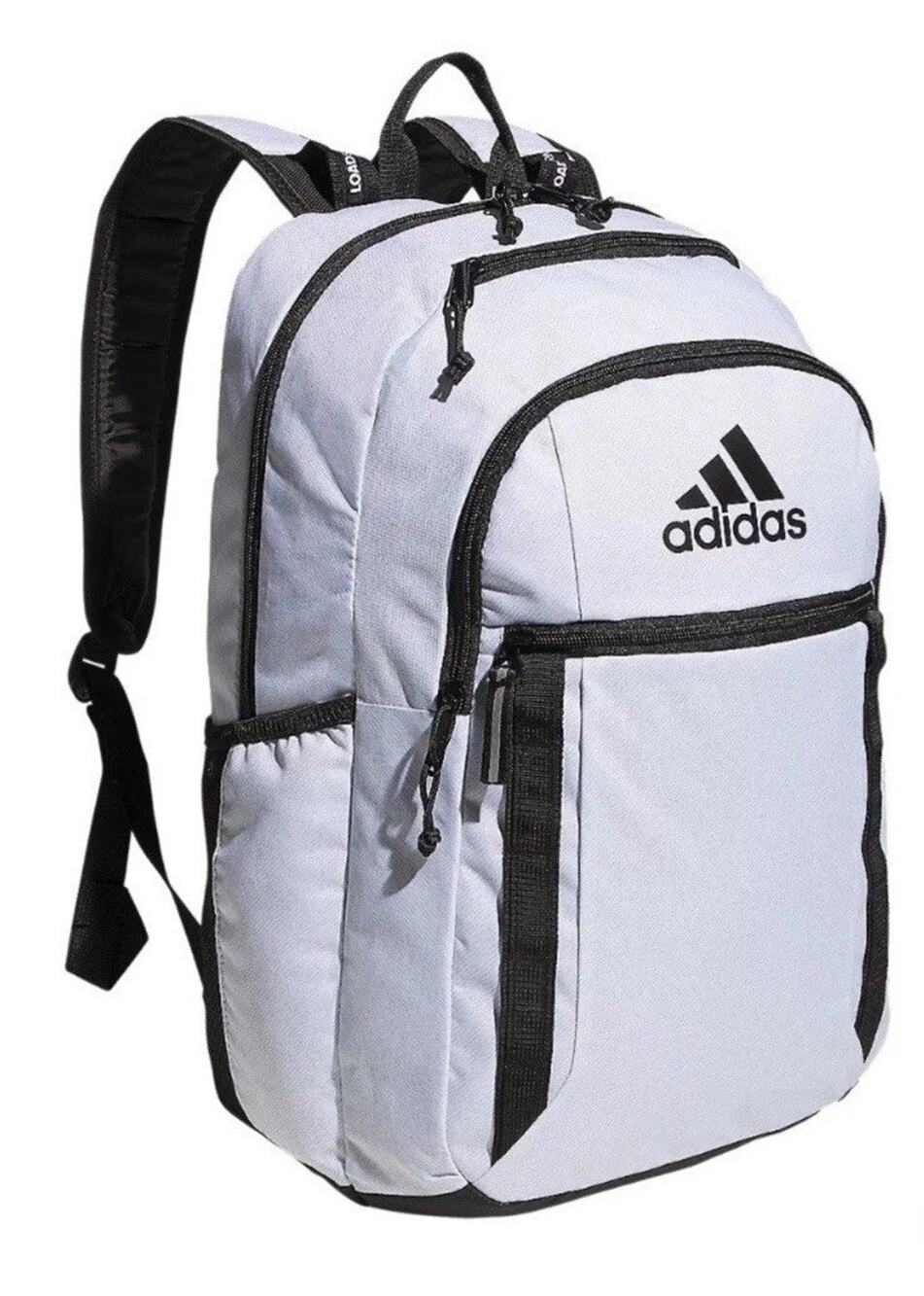 Adidas Excel 7 Unisex OSFA 15" Laptop Backpack Silver Dawn Grey Violet Purple